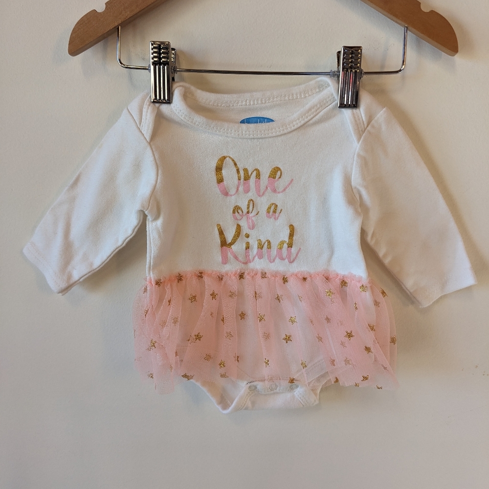 Bon Bébé Newborn Bodysuit With Tutu 0-3 M